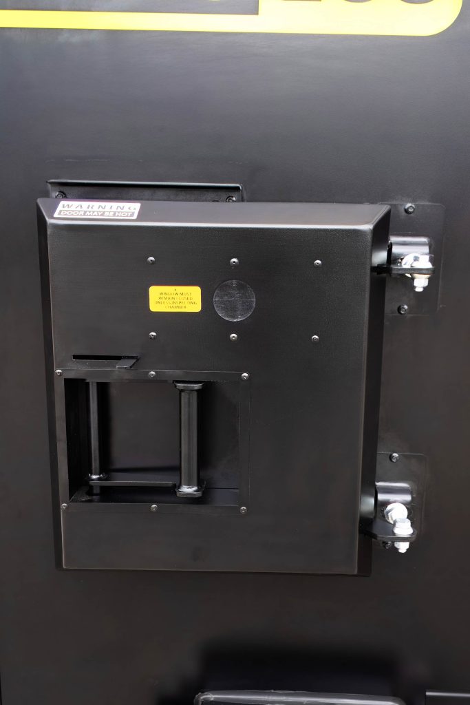 Bio200 fire box door