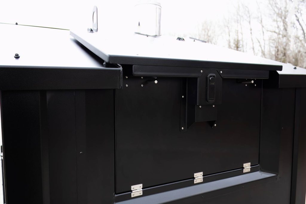 Bio200 fuel loading lid closed