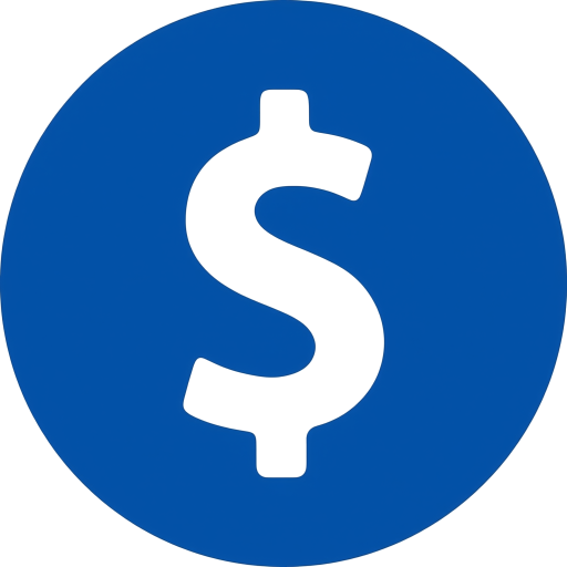 dollar sign in circle